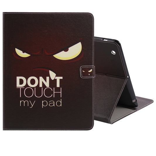 Colored Drawing Pattern Horizontal Flip PU Leather Case with Holder & Card Slots & Wallet & Sleep / Wake-up Function(Eye) - iPad 4 & 3 & 2 Cases by buy2fix | Online Shopping UK | buy2fix