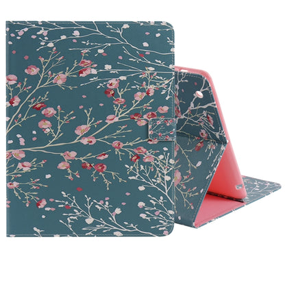 Colored Drawing Pattern Horizontal Flip PU Leather Case with Holder & Card Slots & Wallet & Sleep / Wake-up Function(Apricot Tree) - iPad 4 & 3 & 2 Cases by buy2fix | Online Shopping UK | buy2fix
