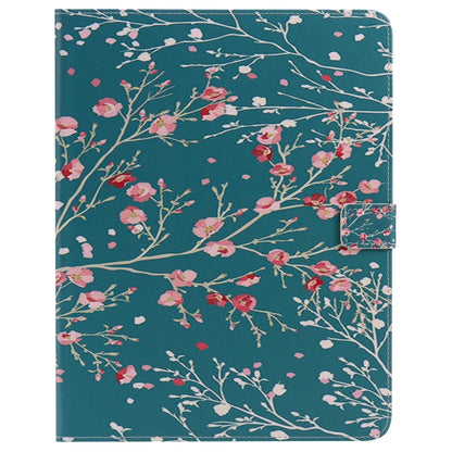 Colored Drawing Pattern Horizontal Flip PU Leather Case with Holder & Card Slots & Wallet & Sleep / Wake-up Function(Apricot Tree) - iPad 4 & 3 & 2 Cases by buy2fix | Online Shopping UK | buy2fix
