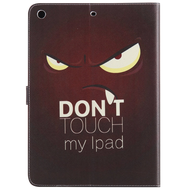 Colored Drawing Pattern Horizontal Flip PU Leather Case with Holder & Card Slots & Wallet & Sleep / Wake-up Function(Eye) - iPad 9.7 (2018) & (2017) Cases by buy2fix | Online Shopping UK | buy2fix