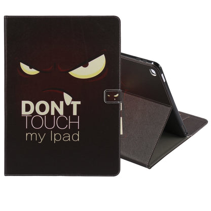 For iPad Pro 12.9 2018 Colored Drawing Pattern Horizontal Flip PU Leather Case with Holder & Card Slots & Wallet & Sleep / Wake-up Function(Eye) - More iPad Cases by buy2fix | Online Shopping UK | buy2fix