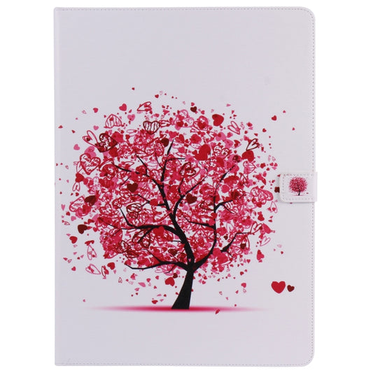 For iPad Pro 12.9 2018 Colored Drawing Pattern Horizontal Flip PU Leather Case with Holder & Card Slots & Wallet & Sleep / Wake-up Function(Colored Tree) - More iPad Cases by buy2fix | Online Shopping UK | buy2fix