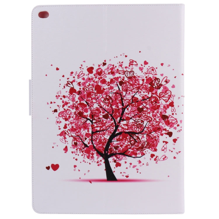 For iPad Pro 12.9 2018 Colored Drawing Pattern Horizontal Flip PU Leather Case with Holder & Card Slots & Wallet & Sleep / Wake-up Function(Colored Tree) - More iPad Cases by buy2fix | Online Shopping UK | buy2fix