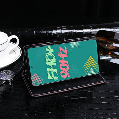 For Infinix Hot 11s idewei Crocodile Texture Horizontal Flip Leather Phone Case(Black) - Infinix Cases by idewei | Online Shopping UK | buy2fix