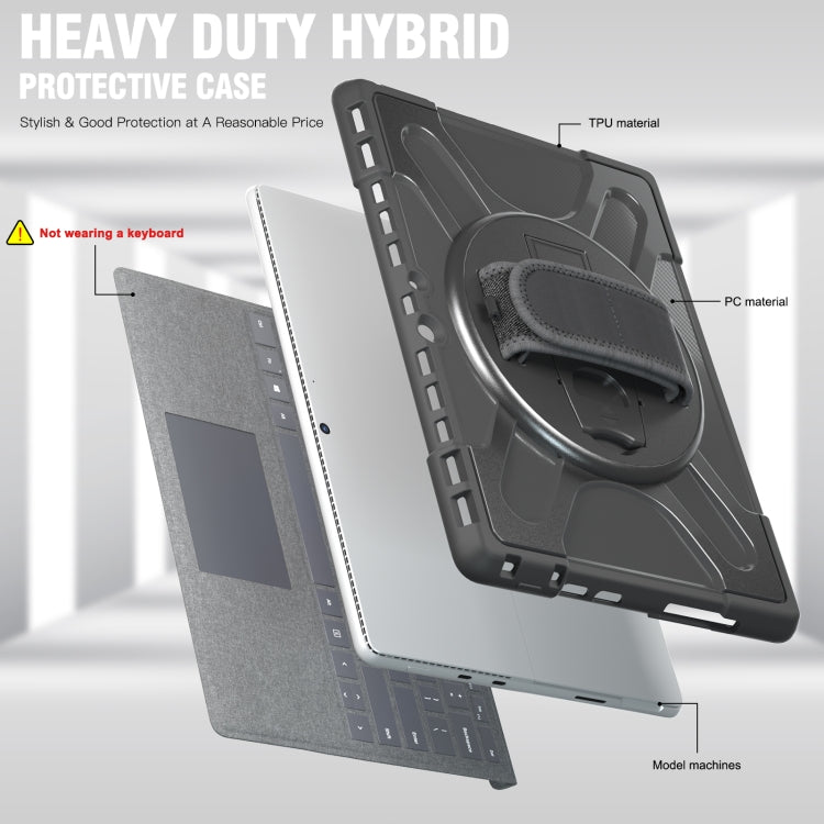 For MicroSoft Surface Pro 8 TPU + PC Tablet Case(Black) - Others by buy2fix | Online Shopping UK | buy2fix