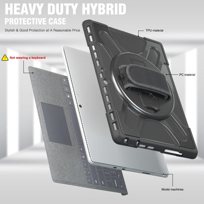 For MicroSoft Surface Pro 8 TPU + PC Tablet Case(Black) - Others by buy2fix | Online Shopping UK | buy2fix