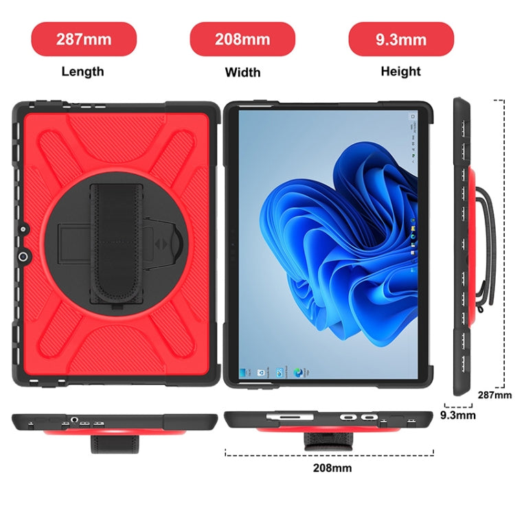For MicroSoft Surface Pro 8 TPU + PC Tablet Case(Red) - Others by buy2fix | Online Shopping UK | buy2fix