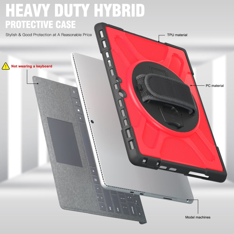For MicroSoft Surface Pro 8 TPU + PC Tablet Case(Red) - Others by buy2fix | Online Shopping UK | buy2fix