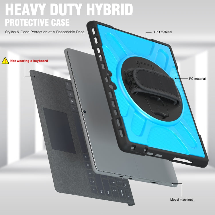 For MicroSoft Surface Pro 8 TPU + PC Tablet Case(Blue) - Others by buy2fix | Online Shopping UK | buy2fix