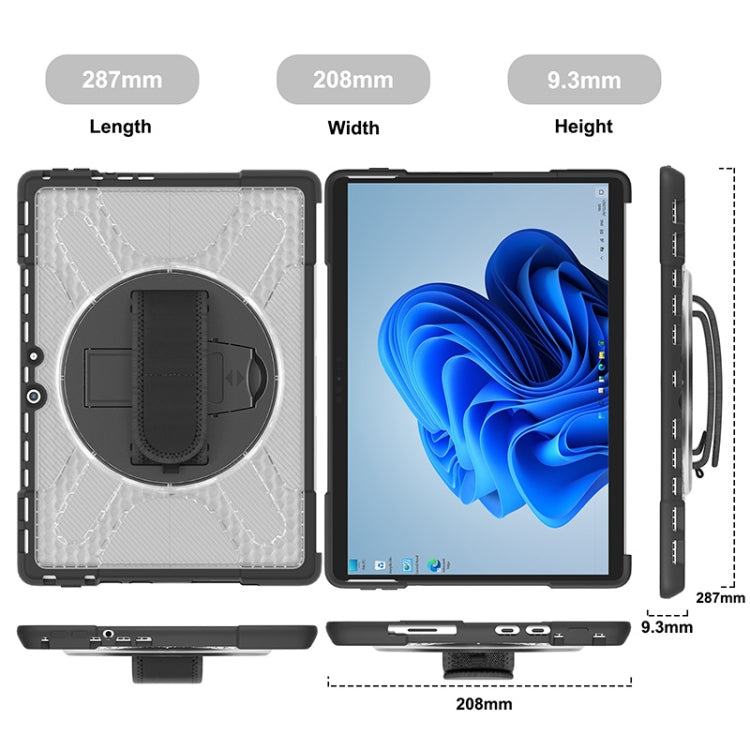 For MicroSoft Surface Pro 8 TPU + PC Tablet Case(Transparent) - Others by buy2fix | Online Shopping UK | buy2fix