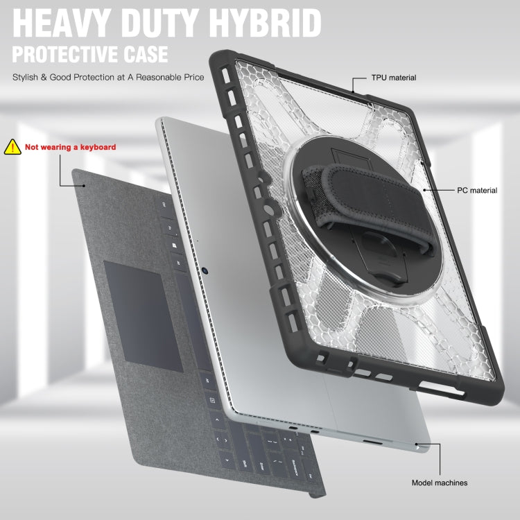 For MicroSoft Surface Pro 8 TPU + PC Tablet Case(Transparent) - Others by buy2fix | Online Shopping UK | buy2fix