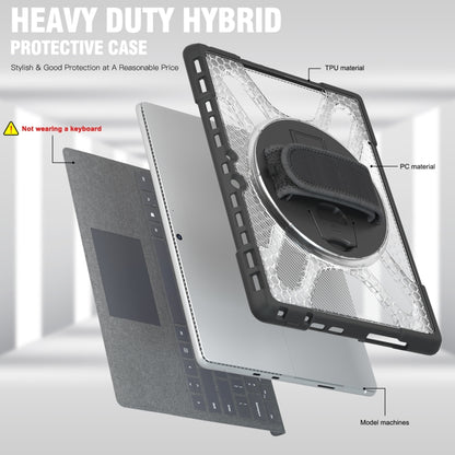 For MicroSoft Surface Pro 8 TPU + PC Tablet Case(Transparent) - Others by buy2fix | Online Shopping UK | buy2fix