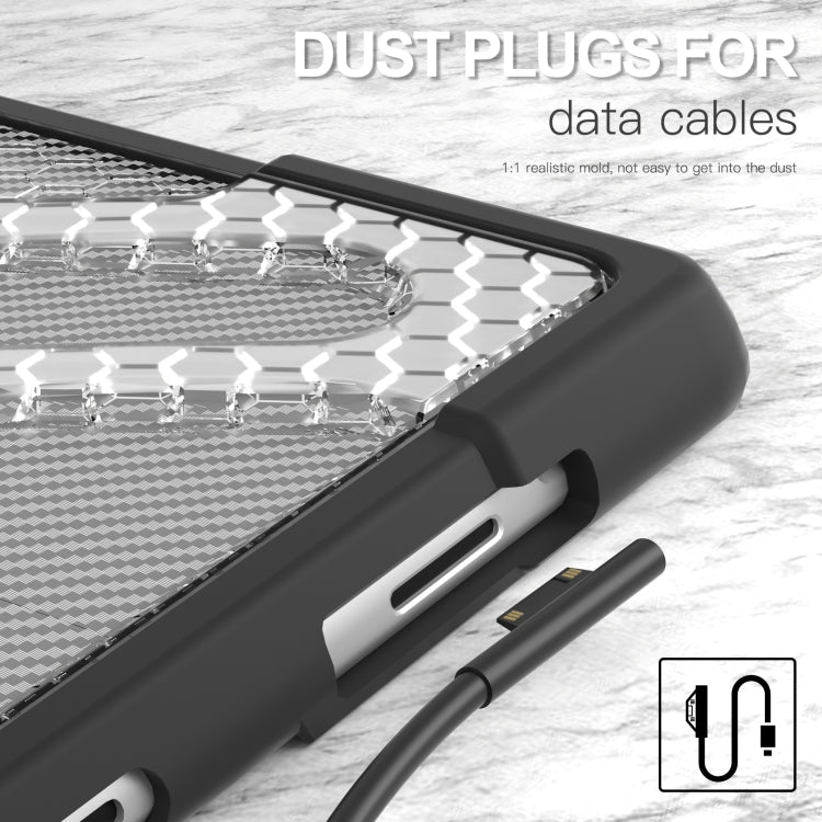 For MicroSoft Surface Pro 8 TPU + PC Tablet Case(Transparent) - Others by buy2fix | Online Shopping UK | buy2fix