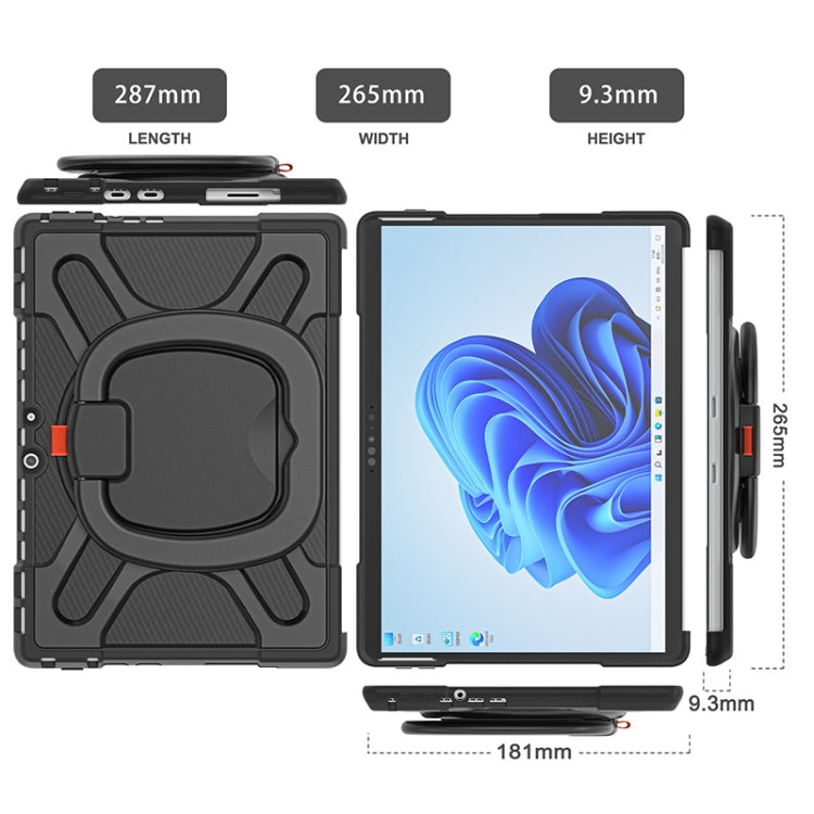 For MicroSoft Surface Pro 8 TPU + PC Tablet Case(Black) - Others by buy2fix | Online Shopping UK | buy2fix