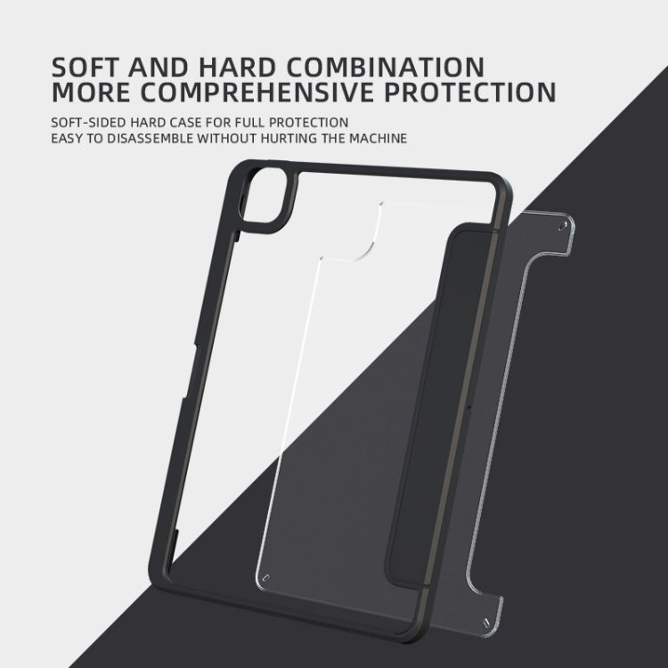 Magnetic Split Leather Smart Tablet Case For iPad Pro 12.9 2018(Lavender Purple) - iPad Pro 12.9 (2018) Cases by buy2fix | Online Shopping UK | buy2fix