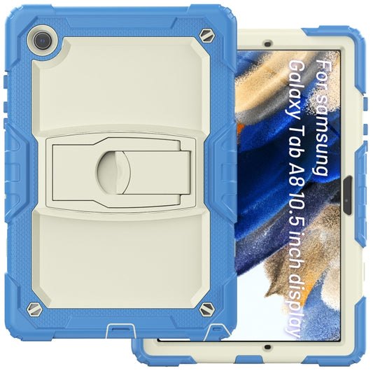 For Samsung Galaxy Tab A8 10.5 2021 Shockproof Beige Silicone + PC Tablet Protective Case(Light Blue) - Other Galaxy Tab PC by buy2fix | Online Shopping UK | buy2fix