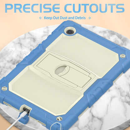 For Samsung Galaxy Tab A8 10.5 2021 Shockproof Beige Silicone + PC Tablet Protective Case(Light Blue) - Other Galaxy Tab PC by buy2fix | Online Shopping UK | buy2fix