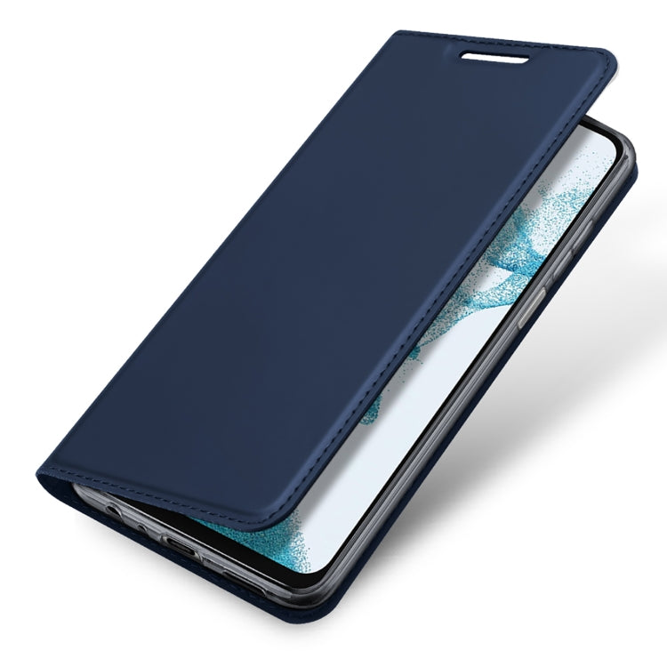 For Samsung Galaxy A23 5G DUX DUCIS Skin Pro Series PU + TPU Leather Phone Case(Blue) - Galaxy Phone Cases by DUX DUCIS | Online Shopping UK | buy2fix