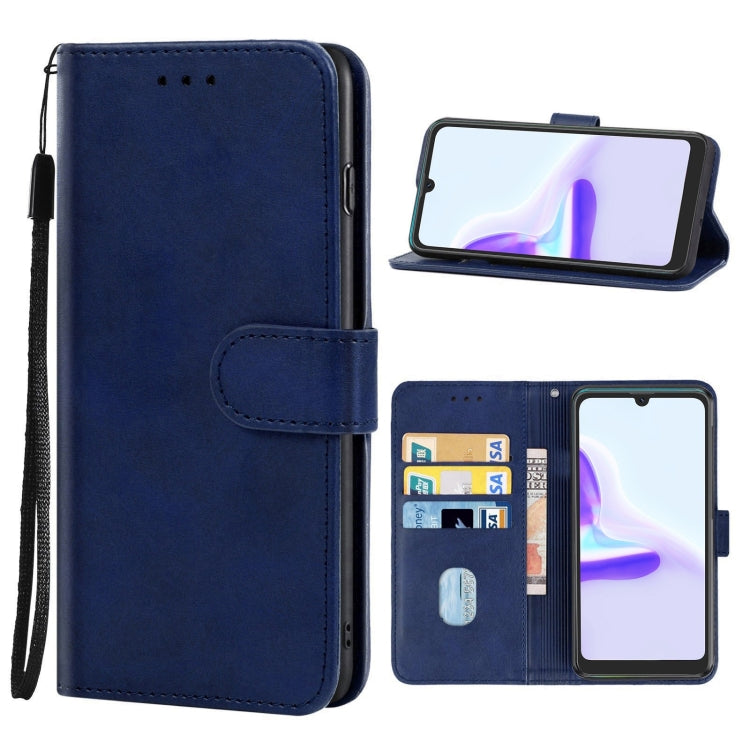 Leather Phone Case For Blackview A50(Blue) - More Brand by buy2fix | Online Shopping UK | buy2fix