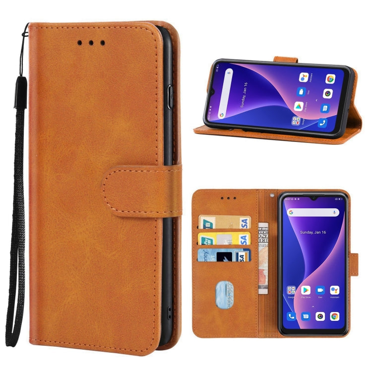 Leather Phone Case For Blackview Oscal C60(Brown) - More Brand by buy2fix | Online Shopping UK | buy2fix