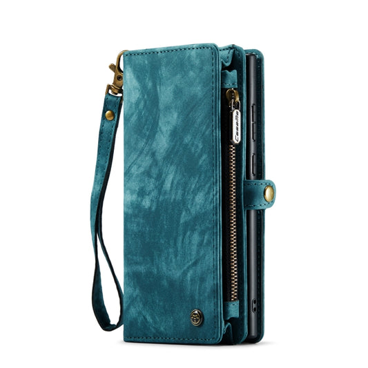 For Samsung Galaxy S22 Ultra 5G CaseMe-008 Detachable Multifunctional Horizontal Flip Leather Case(Green) - Galaxy S22 Ultra 5G Cases by CaseMe | Online Shopping UK | buy2fix