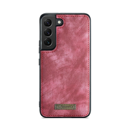 For Samsung Galaxy S22+ 5G CaseMe-008 Detachable Multifunctional Horizontal Flip Leather Case(Red) - Galaxy S22+ 5G Cases by CaseMe | Online Shopping UK | buy2fix
