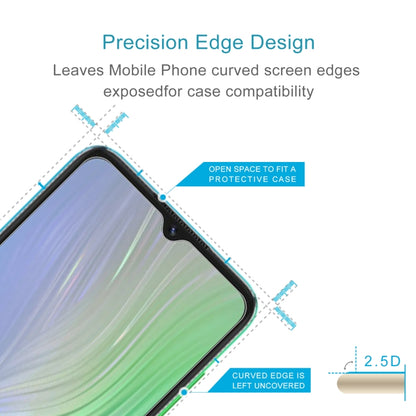 50 PCS 0.26mm 9H 2.5D Tempered Glass Film For Blackview A55 - For Blackview by buy2fix | Online Shopping UK | buy2fix