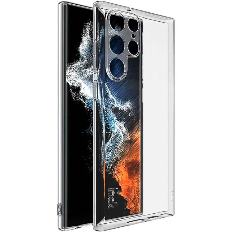 For Samsung Galaxy S22 Ultra 5G IMAK UX-5 Series Transparent TPU Phone Case by imak