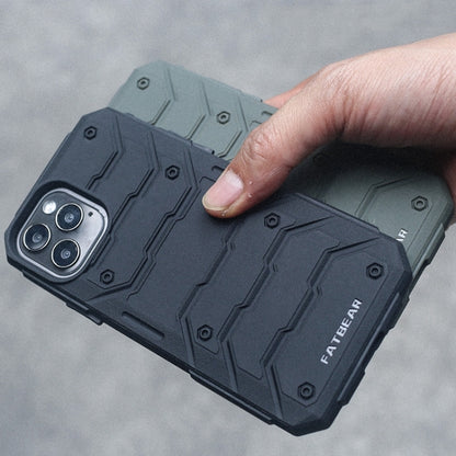 For iPhone 12 mini FATBEAR Graphene Cooling Shockproof Case (Black) - iPhone 12 mini Cases by buy2fix | Online Shopping UK | buy2fix