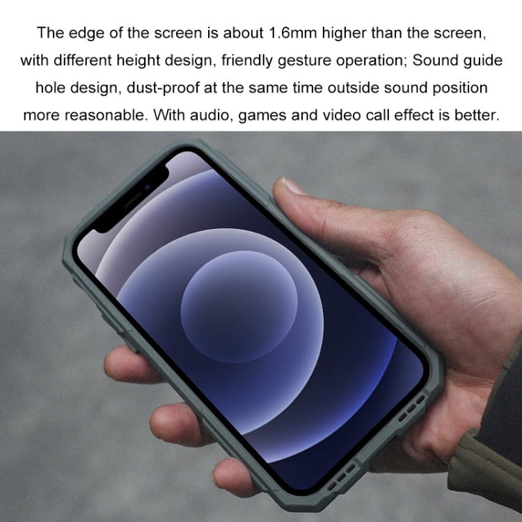 For iPhone 12 mini FATBEAR Graphene Cooling Shockproof Case (Green) - iPhone 12 mini Cases by FATBEAR | Online Shopping UK | buy2fix