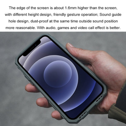 For iPhone 12 mini FATBEAR Graphene Cooling Shockproof Case (Green) - iPhone 12 mini Cases by FATBEAR | Online Shopping UK | buy2fix