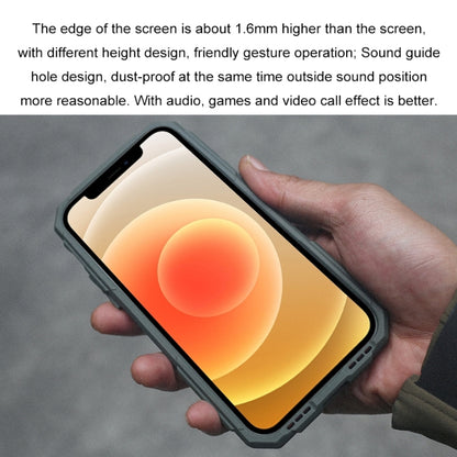 For iPhone 12 / 12 Pro FATBEAR Graphene Cooling Shockproof Case(Green) - iPhone 12 / 12 Pro Cases by FATBEAR | Online Shopping UK | buy2fix