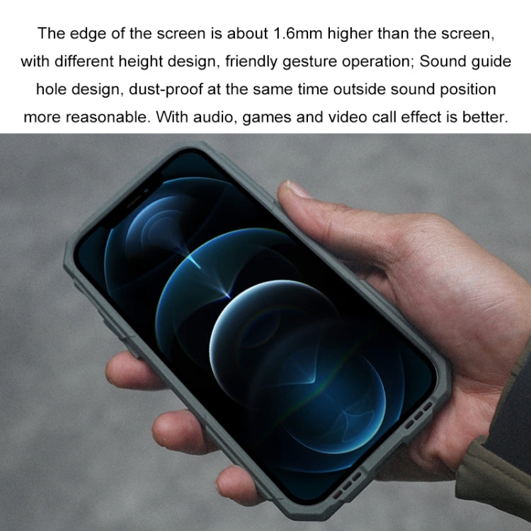 For iPhone 12 Pro Max FATBEAR Graphene Cooling Shockproof Case(Green) - iPhone 12 Pro Max Cases by FATBEAR | Online Shopping UK | buy2fix