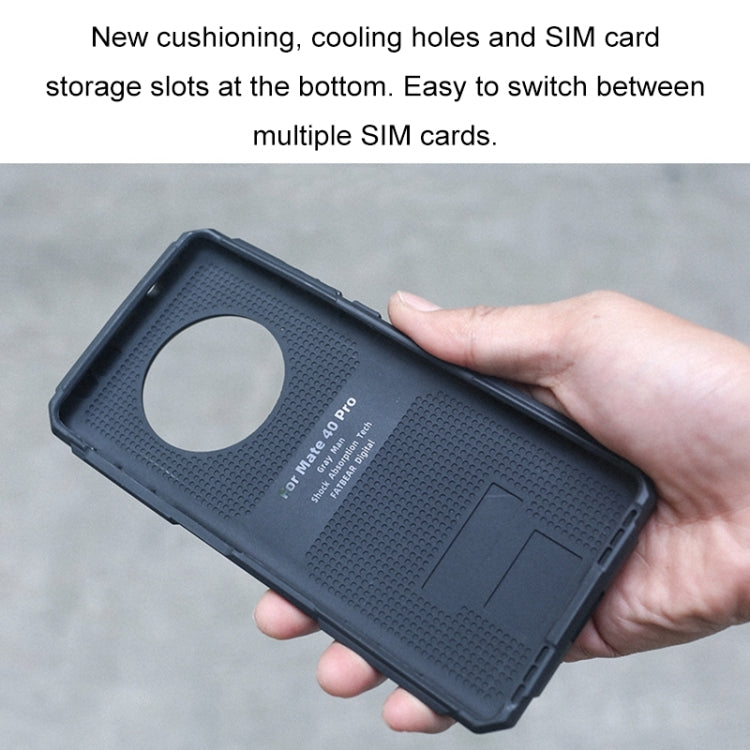 For Huawei Mate 40 Pro FATBEAR Graphene Cooling Shockproof Case(Green) - Huawei Cases by FATBEAR | Online Shopping UK | buy2fix