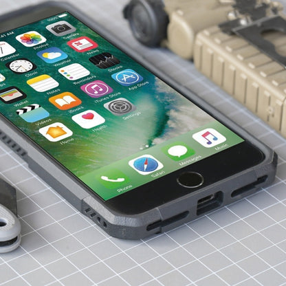 For iPhone SE 2022 / SE 2020 / 8 / 7 FATBEAR Armor Shockproof Cooling Case(Black) by FATBEAR