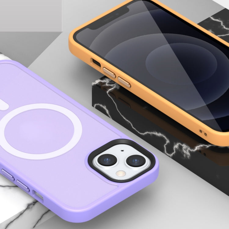 For iPhone 13 Pro Magsafe Magnetic Phone Case (Light Purple) - iPhone 13 Pro Cases by buy2fix | Online Shopping UK | buy2fix