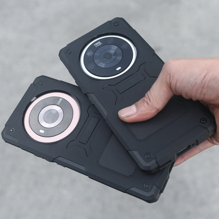 For Honor Magic3 Pro / Magic3 Pro+ FATBEAR Armor Shockproof Cooling Phone Case(Black) - Honor Cases by FATBEAR | Online Shopping UK | buy2fix