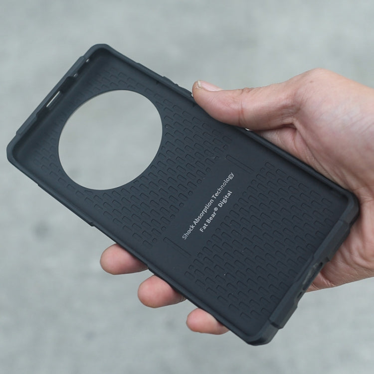 For Honor Magic3 Pro / Magic3 Pro+ FATBEAR Armor Shockproof Cooling Phone Case(Black) - Honor Cases by FATBEAR | Online Shopping UK | buy2fix