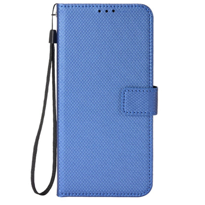 For Ulefone Note 13P Diamond Texture Leather Phone Case(Blue) by buy2fix