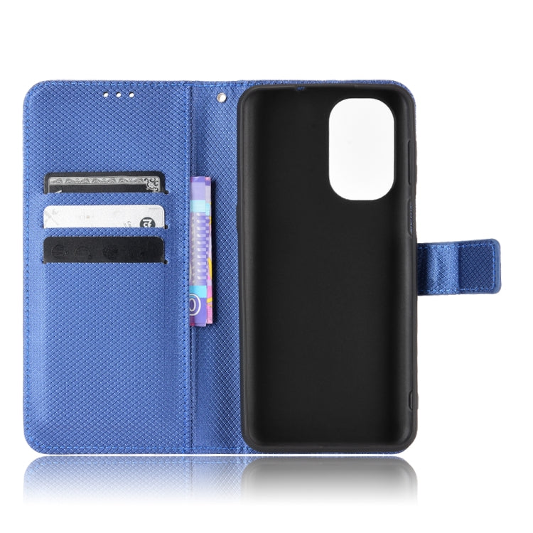 For Ulefone Note 13P Diamond Texture Leather Phone Case(Blue) by buy2fix
