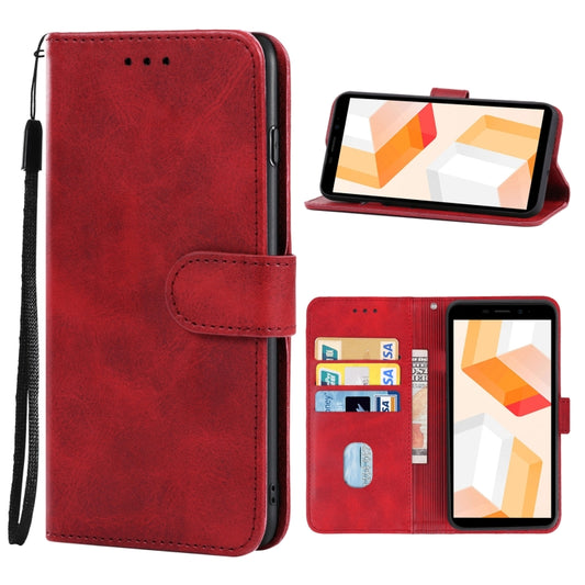 Leather Phone Case For Ulefone Armor X10 Pro(Red) - Ulefone Cases by buy2fix | Online Shopping UK | buy2fix