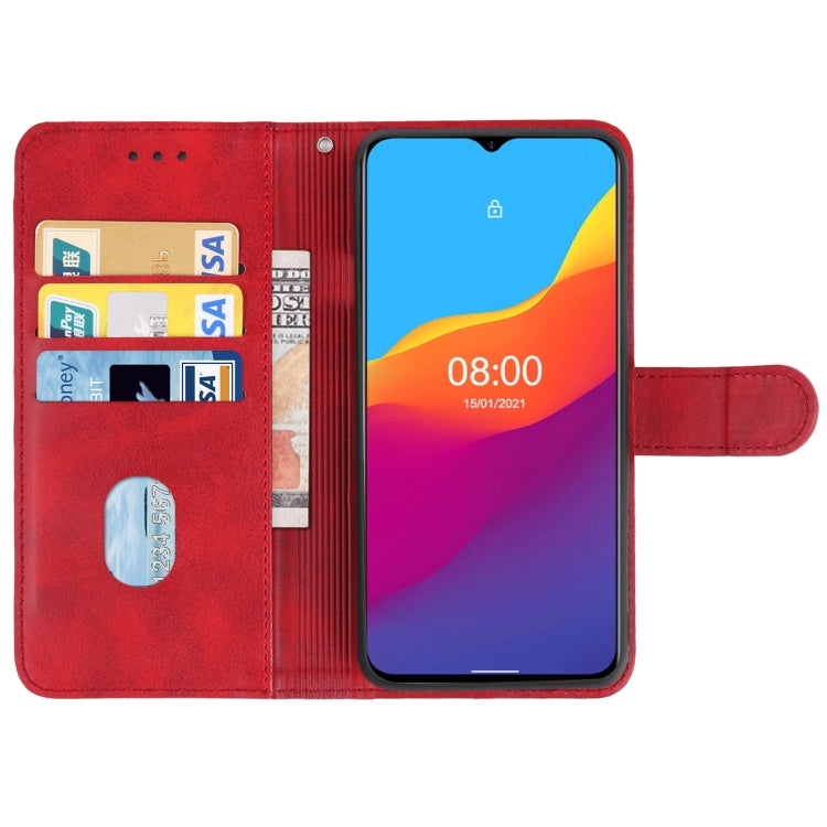 Leather Phone Case For Ulefone Note 10P(Red) - Ulefone Cases by buy2fix | Online Shopping UK | buy2fix