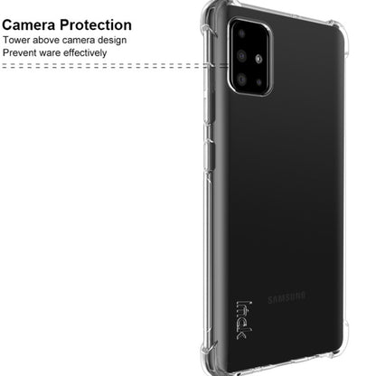 For Galaxy A51 IMAK All-inclusive Shockproof Airbag TPU Case with Screen Protector(Metal Back) - Galaxy Phone Cases by imak | Online Shopping UK | buy2fix