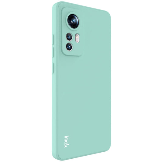 For Xiaomi 12 / 12X IMAK UC-4 Series Straight Edge TPU Soft Phone Case(Light Cyan) by imak