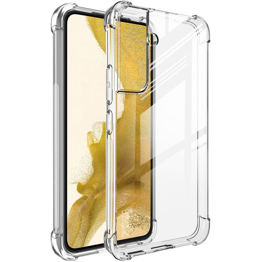 For Samsung Galaxy S22 5G imak TPU Phone Case with Screen Protector(Transparent)