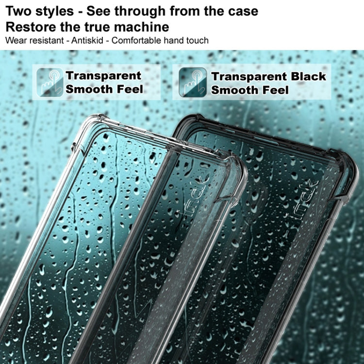 For Samsung Galaxy S22+ 5G imak TPU Phone Case with Screen Protector(Transparent) - Galaxy S22+ 5G Cases by imak | Online Shopping UK | buy2fix