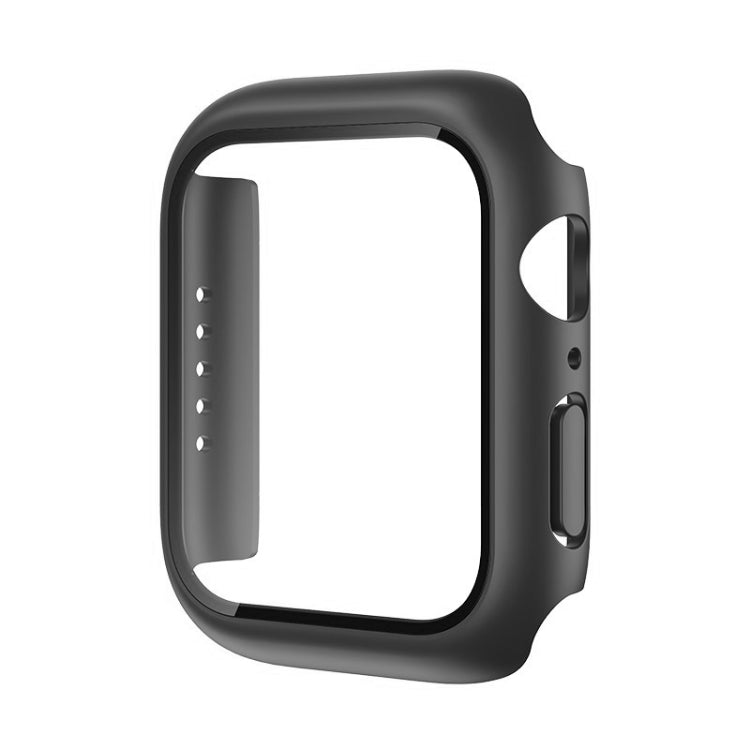 ROCK 2 in 1 PC Frame + Film Protector Case For  Apple Watch Series 6 & SE & 5 & 4 44mm(Black) - Watch Cases by ROCK | Online Shopping UK | buy2fix