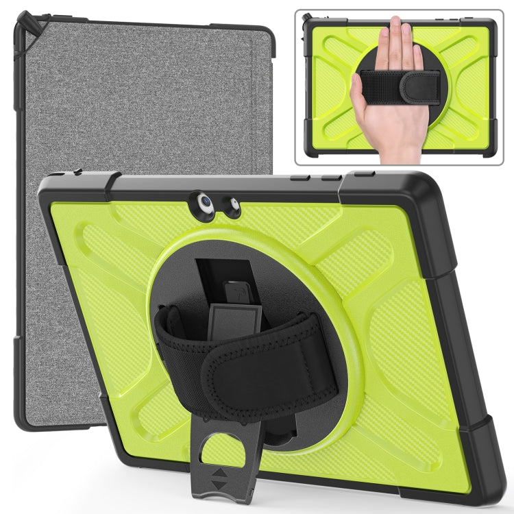 For Microsoft Surface Go 4 / 3 / 2 / 1 TPU + PC Tablet Case(Yellow Green) - Others by buy2fix | Online Shopping UK | buy2fix