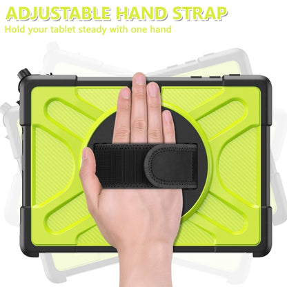 For Microsoft Surface Go 4 / 3 / 2 / 1 TPU + PC Tablet Case(Yellow Green) - Others by buy2fix | Online Shopping UK | buy2fix