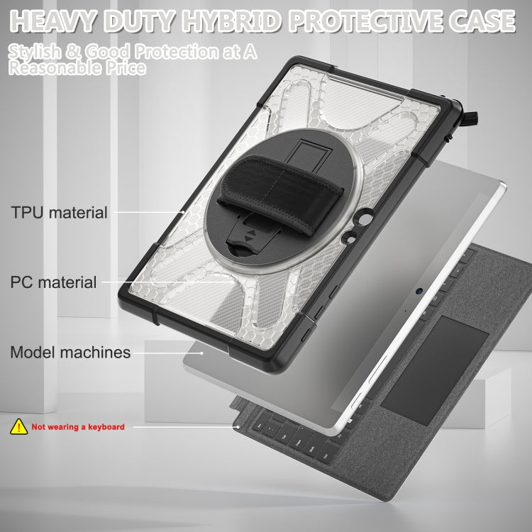 For Microsoft Surface Go 4 / 3 / 2 / 1 TPU + PC Tablet Case(Transparent) - Others by buy2fix | Online Shopping UK | buy2fix